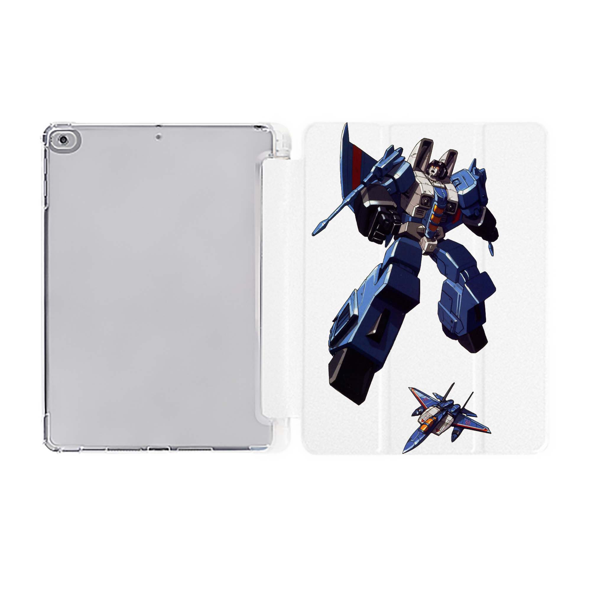 （画像用）  IPad ケース ペン収納付き 三つ折りスタンド PUレザー×シリコン 対応機種9.5/10.5/10.9インチ